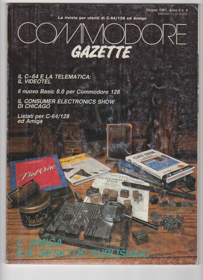 copertina commodore magazine 7